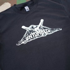 ENTOMBED Uprising Rare Shirt Death Metal Dismember Nihilist Morbid Angel LARGE