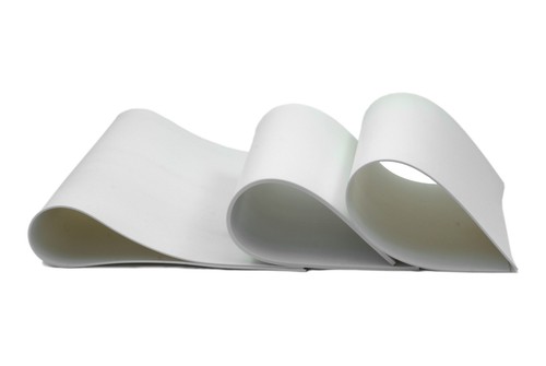 White silicone rubber - silicone, sheet