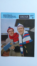 SIRDAR 2337 FOOTBALL SCARF AND CAP SET KNITTING PATTERN ♡