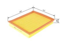 F026400004 AIR FILTER BOSCH