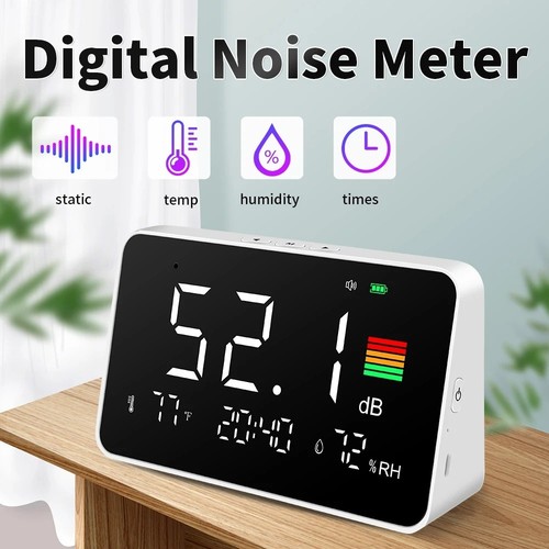 Decibel meter wall mounted - decibel,