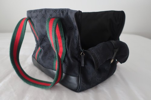 Gucci dog carrier bag sherry - dog,