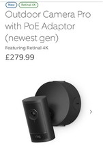 Outdoor Camera Pro with PoE