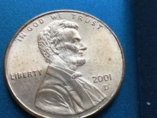 2001d one cent american 1 USA