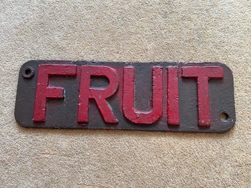 Rare 1920s fruit cast - rare, c
