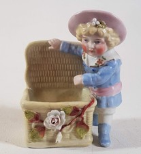 Antique Conta & Boehme Germany C1870 Blue boy basket Fairing 3819 Figure 54