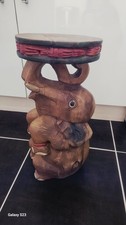 Large hand carved wooden - carved,