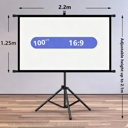 100 inch tripod projector - 100,