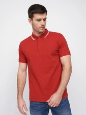 Mens Duck & Cover Samtrase Polo Shirt - Red