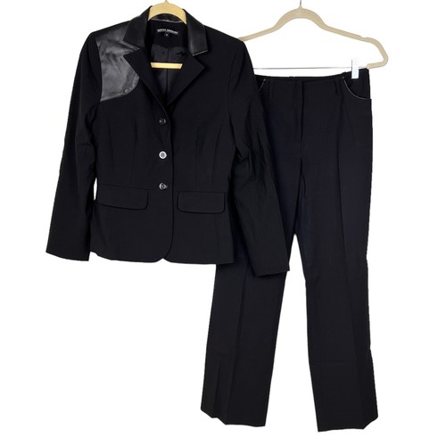 Vintage 90s black faux - vintage,