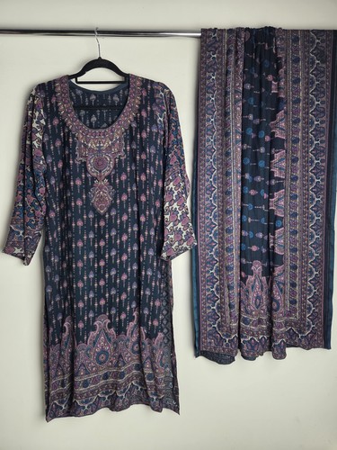 Blue pakistani kurta indian - pakistani,