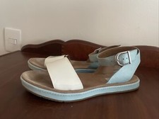 Clarks Romantic Moon, Duck Egg Blue Sandals, 9