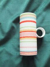 Vintage Laura Ashley Latte Mug  - Seaside Stripe