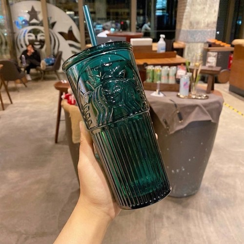 Starbucks tumbler dark green - tumbler,