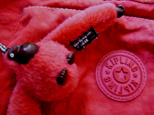 Kipling bright red coloured - kipling,