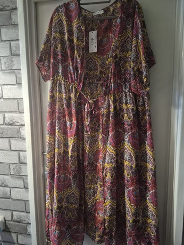 Primark red beachwear cover - beachwear,