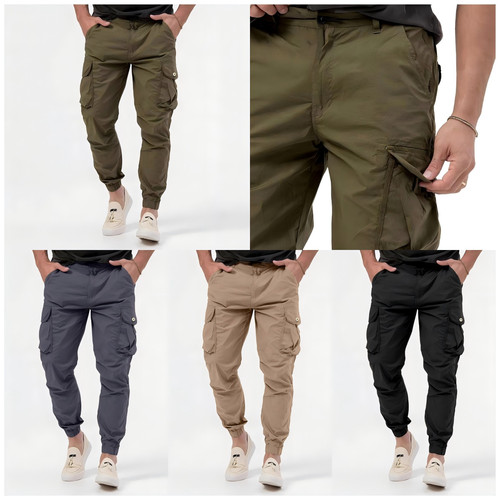 Mens cargo combat trousers - mens,