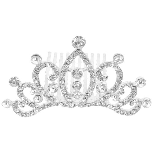 Reusable kids comb crown tiara - comb,
