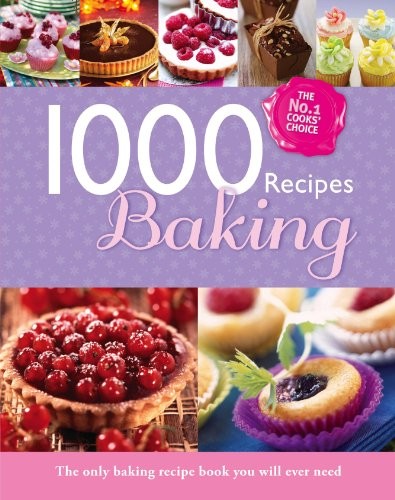 1000 recipes baking large - 1000,