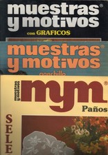 Muestras Y Motivos x 3 Crochet