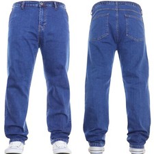 Mens Elasticated Waist Jeans