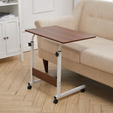 Ergonomic Adjustable Portable Rolling Bedside Workstation Laptop Tray Table Desk