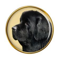 Newfoundland Dog Lapel Pin