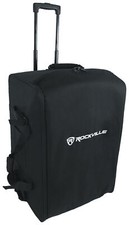 Rockville Rolling Travel Bag w/Wheels Fits Fender Audio Fighter12 Speaker