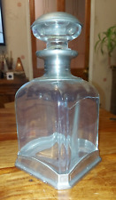 Vintage Brescia Peltro Fine Pewter Decanter with Stopper