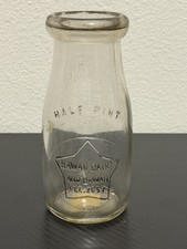 Hawaii Milk Bottle - Half Pint