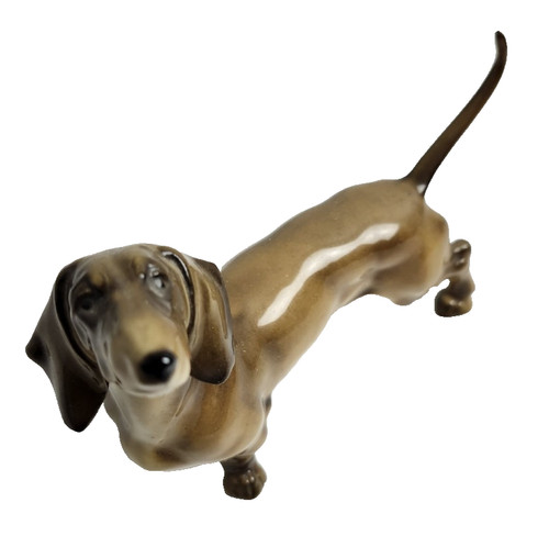 Hutschenreuther dachshund dog - hutschenreuther,
