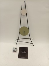 Muyika Modern Art Metal Wall Clock Geometric Design Home Decor Opened Unused 