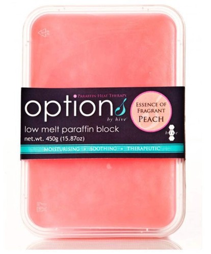 Hive peach paraffin wax - wax, block