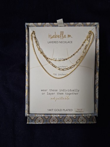 Isabella layered necklaces - isabella,