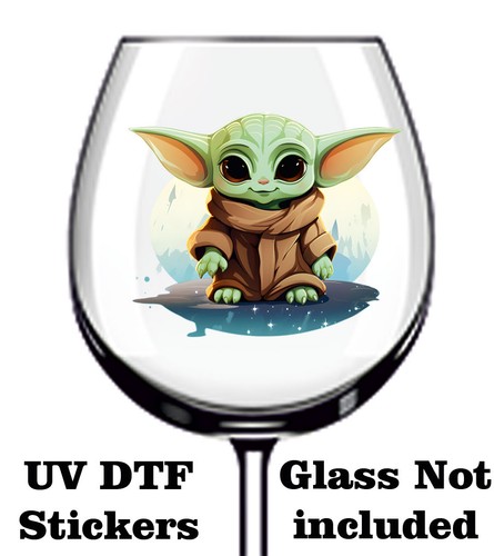 Colourful baby yoda dtf - colourful,