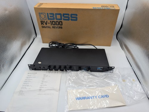 Boss 1000 digital reverb - rv-1000,