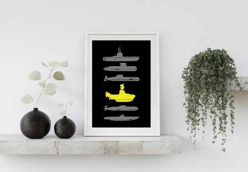 Beatles yellow submarine - yellow,