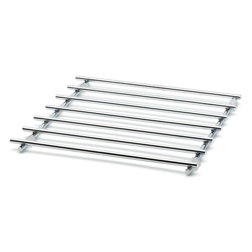 Metal steel trivet - steel, square