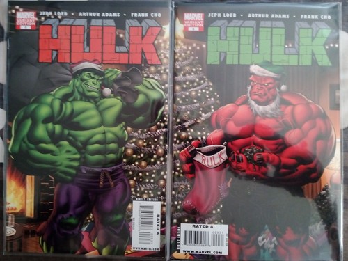 Hulk 2008 red green santa - hulk,