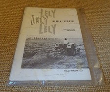 Lely Gemini Tedder Operators