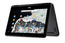 Dell Chromebook 3100 11.6" Laptop 2-in-1 Foldable Touchscreen 4GB 16GB SSD USB-C