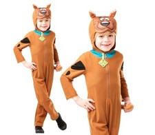 SCOOBY DOO Fancy Dress Costume Classic Book Week Character Kids Child Day 3D Ear