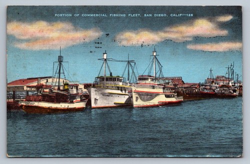 Postcard california san diego - san,