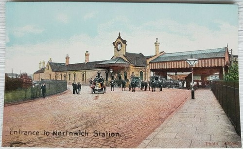 Entrance northwich station - northwich,