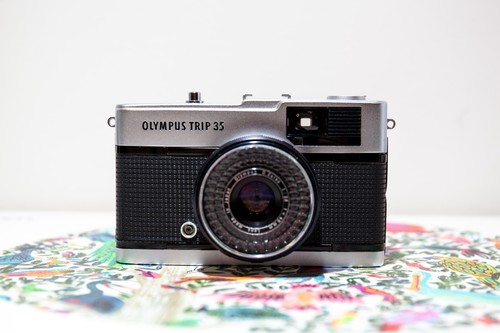 Olympus trip 35mm film - 35,