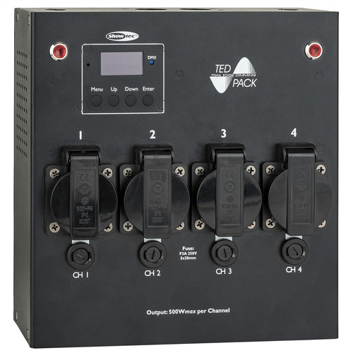 Showtec ted pack cee 4ch - cee, 7/5