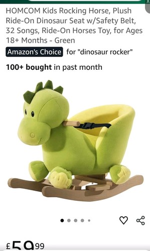 Homcom kids dinosaur - homcom,