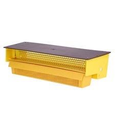Yellow plastic pollen - plastic,