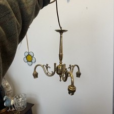 Vintage Antique Mcm Brass