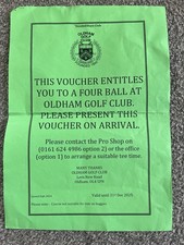 Oldham Golf Club 4-Ball Golf Voucher